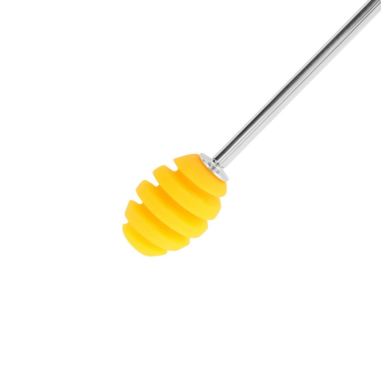 Honiglöffel Honig  heber stäbchen portionierer  wender aus Edelstahl Silikon