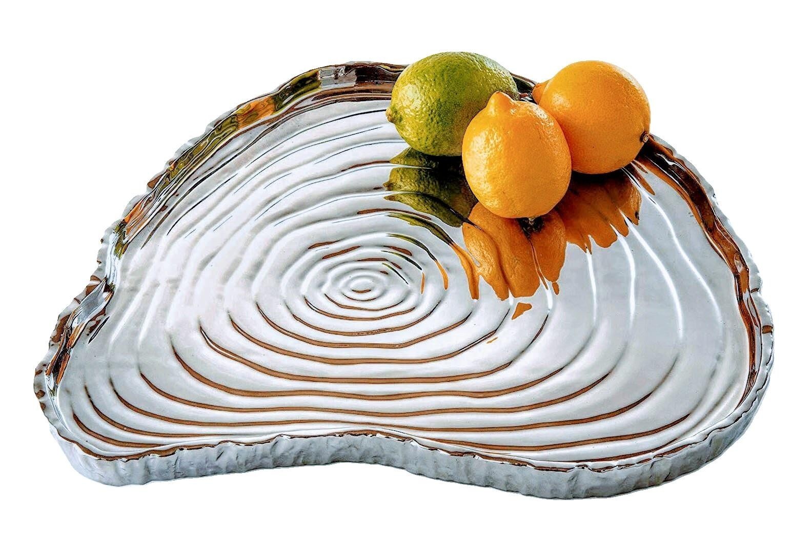 Obstschale Deko Schale Tischdeko Kerzenschale Schlüsselablage Design Highlight