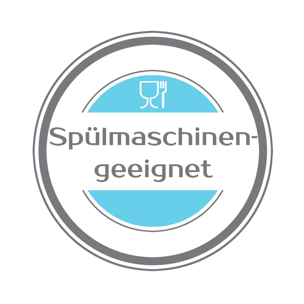 Cappuccinotasse - Kaffeetasse + Untertasse - weiß, dickwandig, aus Porzellan