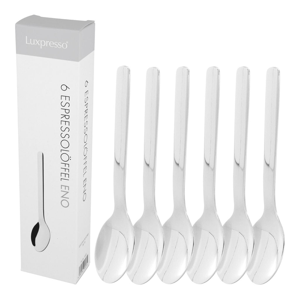 Premium Espressolöffel Set - 12 Teile aus Edelstahl 18/10 für die Kaffeepause