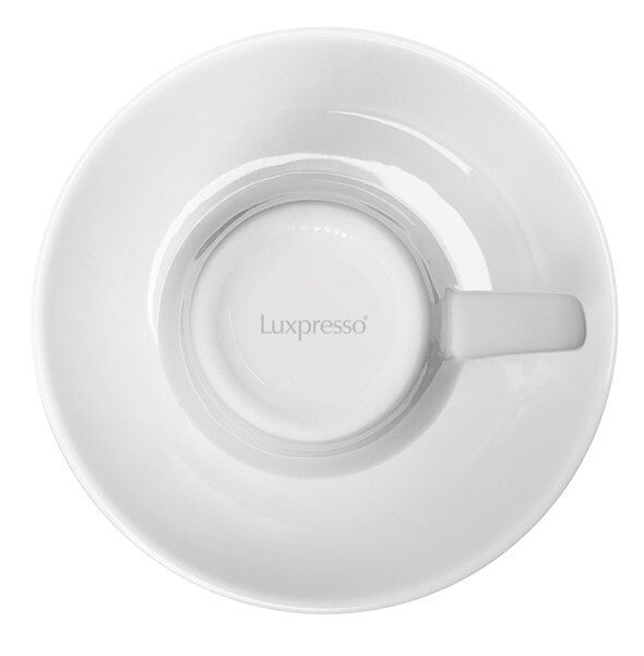 6 Espressotassen mit Untertasse dickwandig aus Porzellan Italia 6er Tassenset